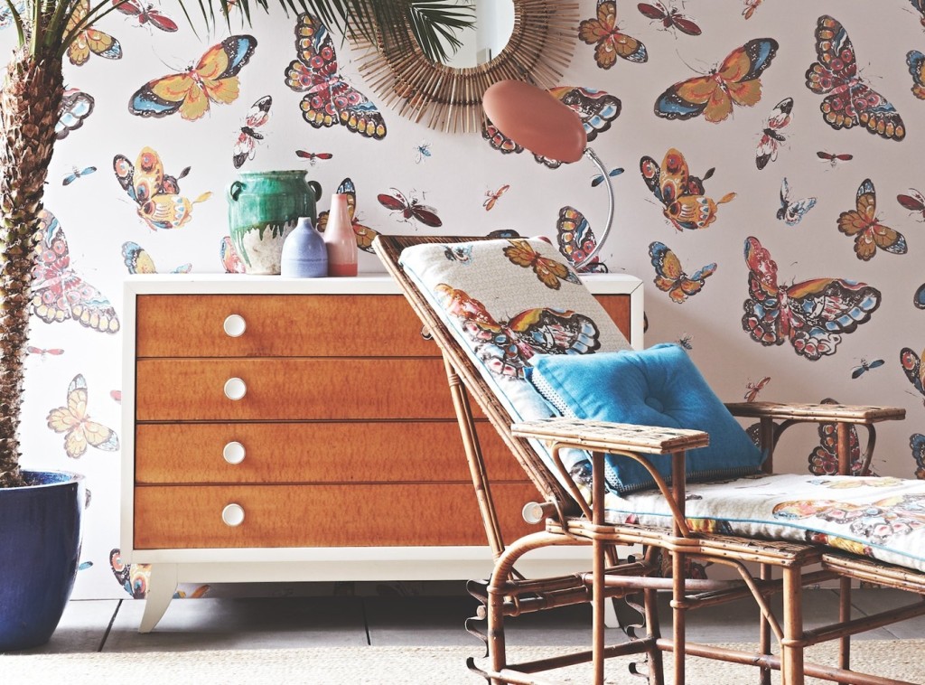 Butterfly House wallpaper