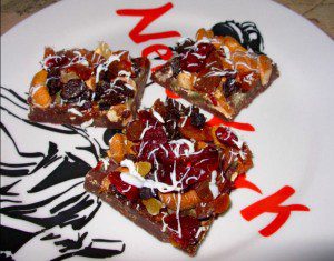 Delicious chocolate Bark a Halloween treat